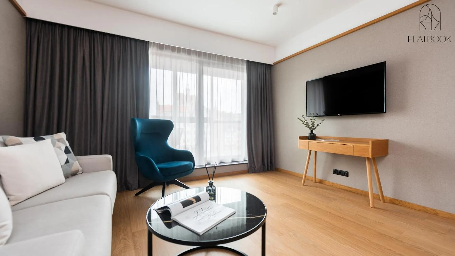 Apartment Flatbook - Deo Plaza Riverside Prestige With Parking Included Gdansk