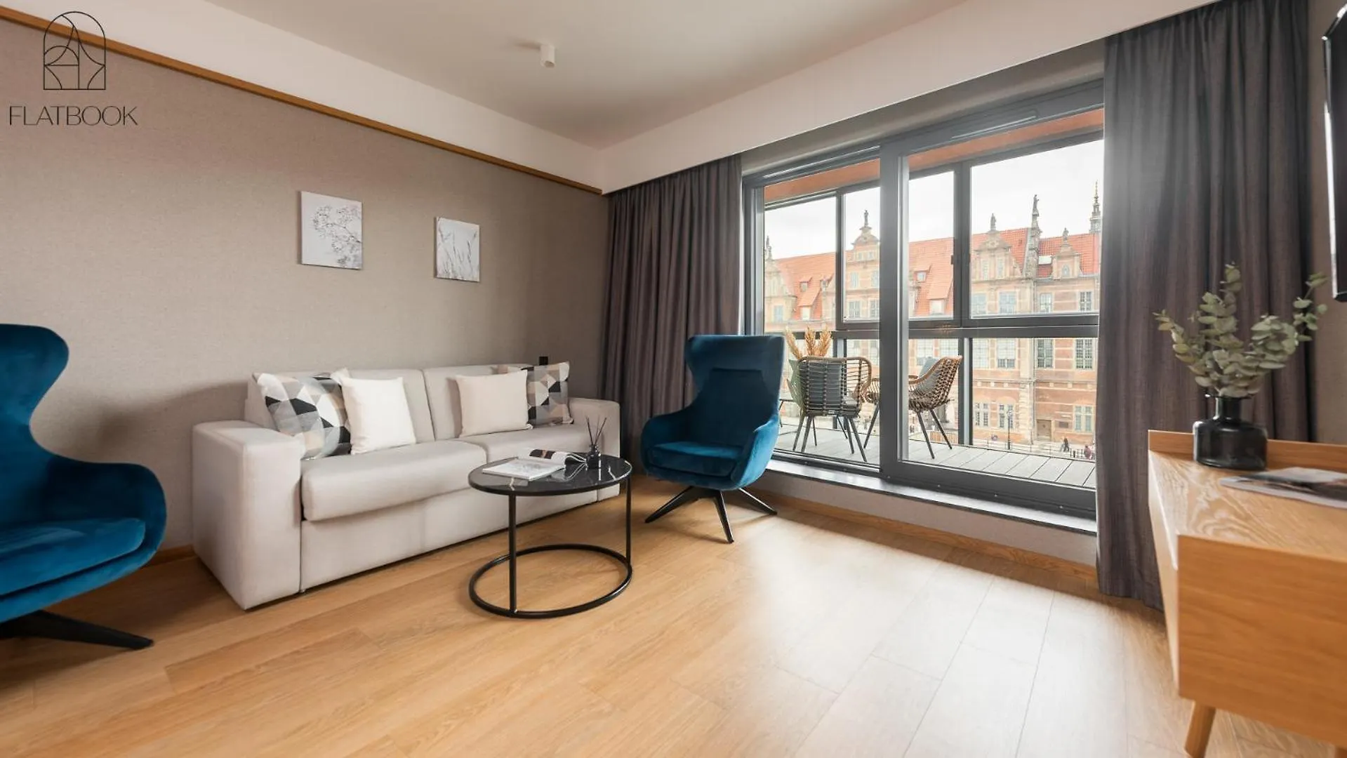 Apartment Flatbook - Deo Plaza Riverside Prestige With Parking Included Gdansk